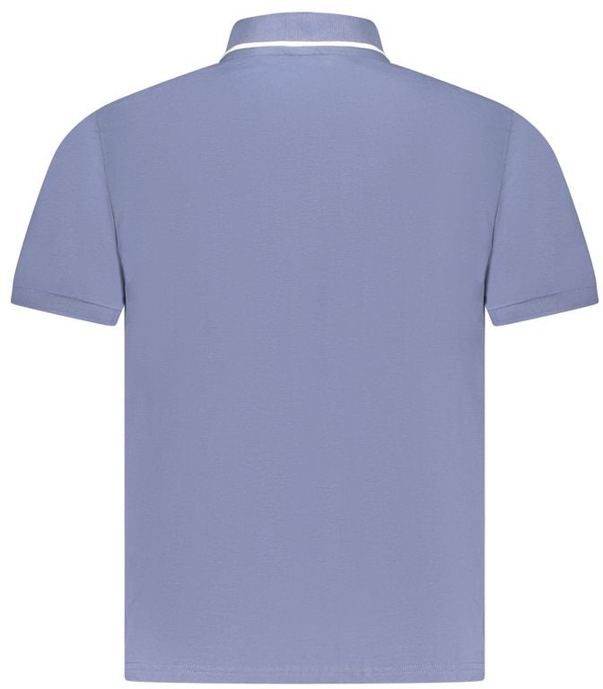 North Sails Blu Cotton Men Polo Blauw