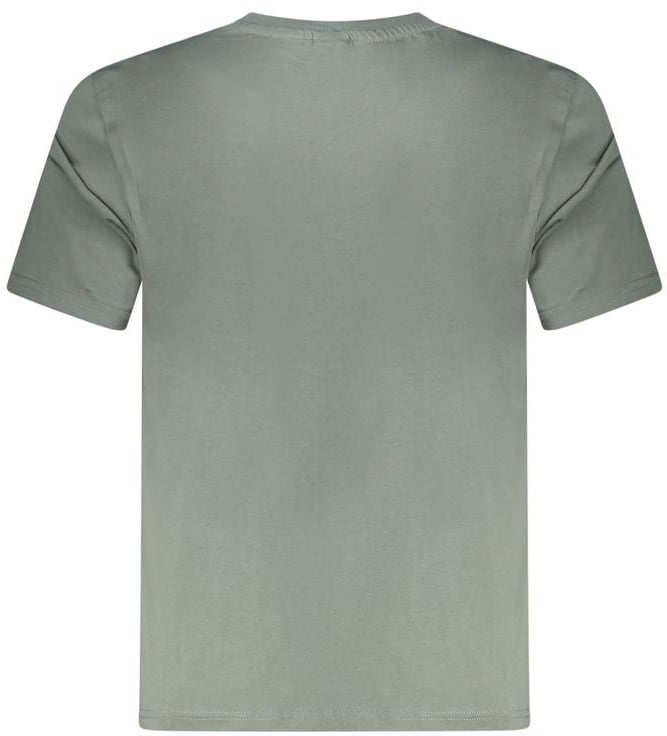 North Sails Verde Cotton Men T-Shirt Groen