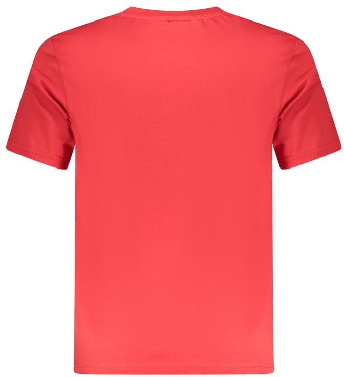 North Sails Rosso Cotton Mens T-Shirt Rood