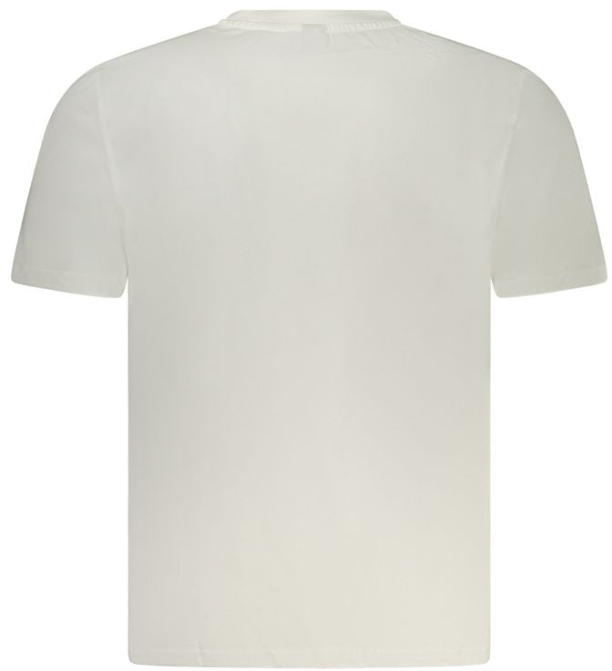 North Sails Bianco Cotton Men T-Shirt Wit