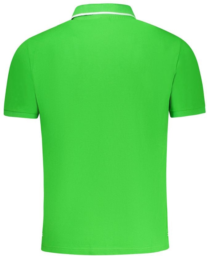 North Sails Verde Cotton Men Polo Groen