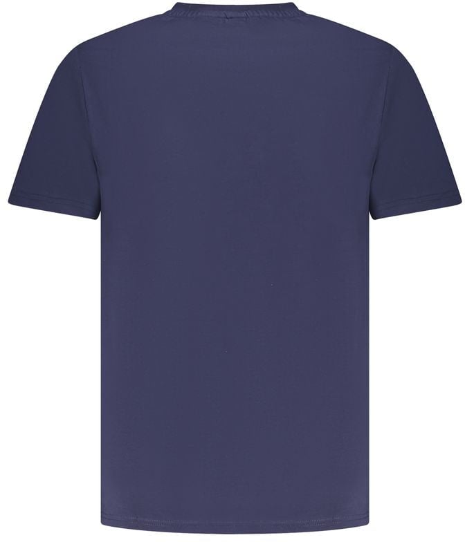 North Sails Blue Cotton Men's T-Shirt Blauw