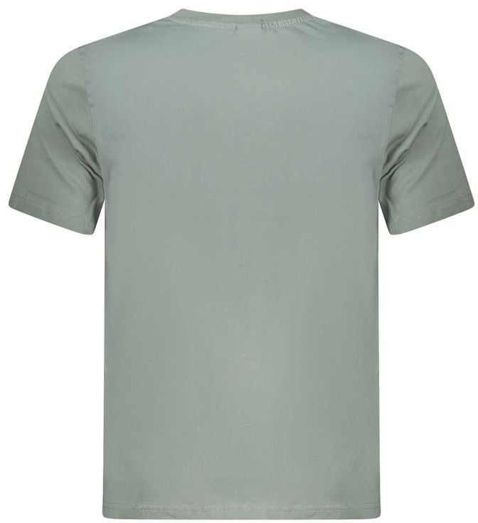 North Sails North Sails Verde Cotton Men T-Shirt Groen