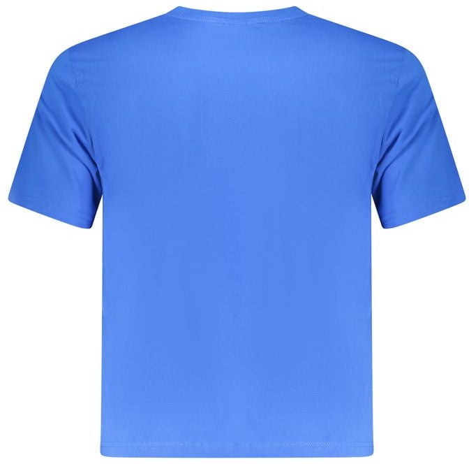 North Sails Blue Cotton Men's T-Shirt Blauw