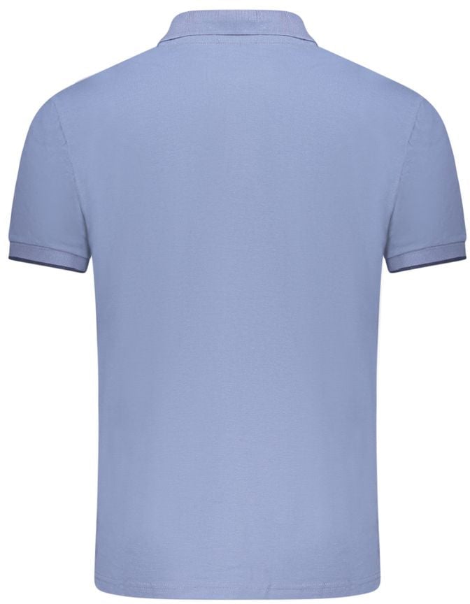 North Sails Blu Cotton Mens Polo Blauw
