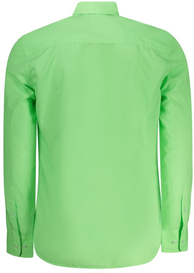 North Sails Verde Cotton Men Shirt Groen