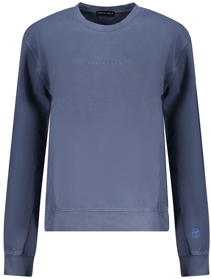 North Sails North Sails Blue Cotton Women Sweater Blauw
