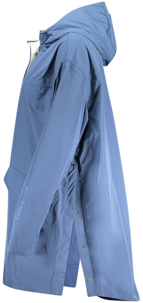 North Sails Blu Polyester Women's Parka Blauw