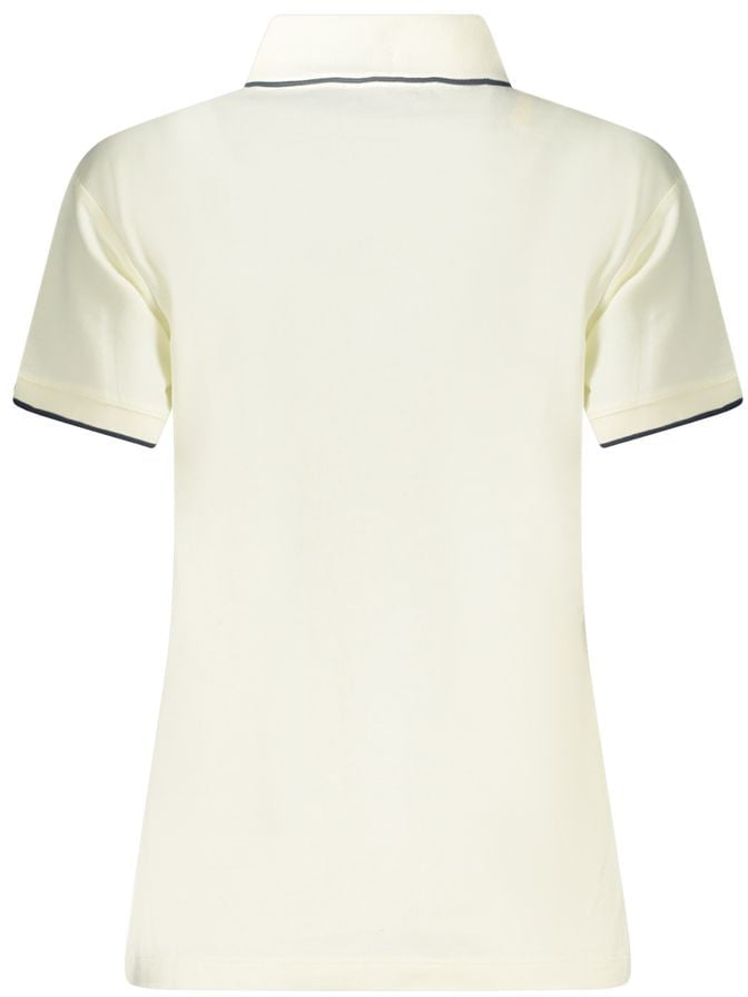 North Sails White Modal Women Polo Wit