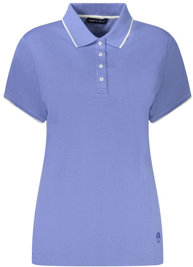 North Sails Blu Modal Women's Polo Blauw
