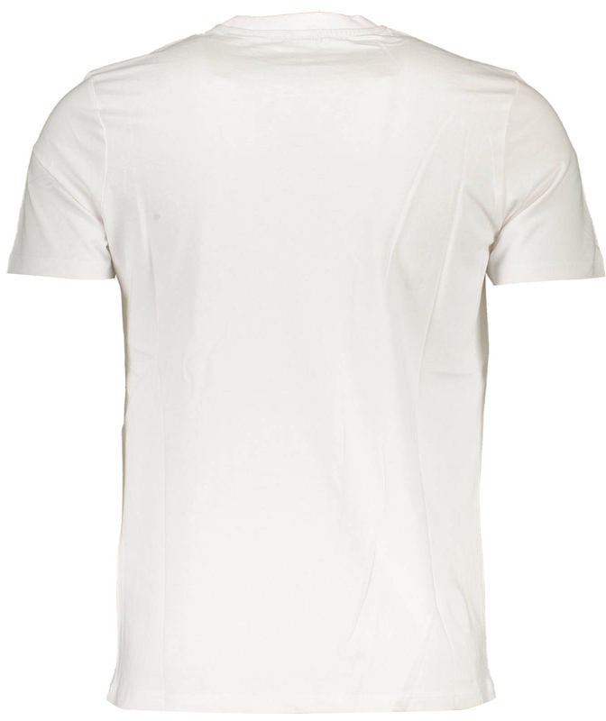 North Sails North Sails Bianco Cotton Men T-Shirt Wit
