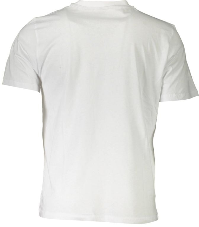 North Sails White Cotton Men's T-Shirt Wit