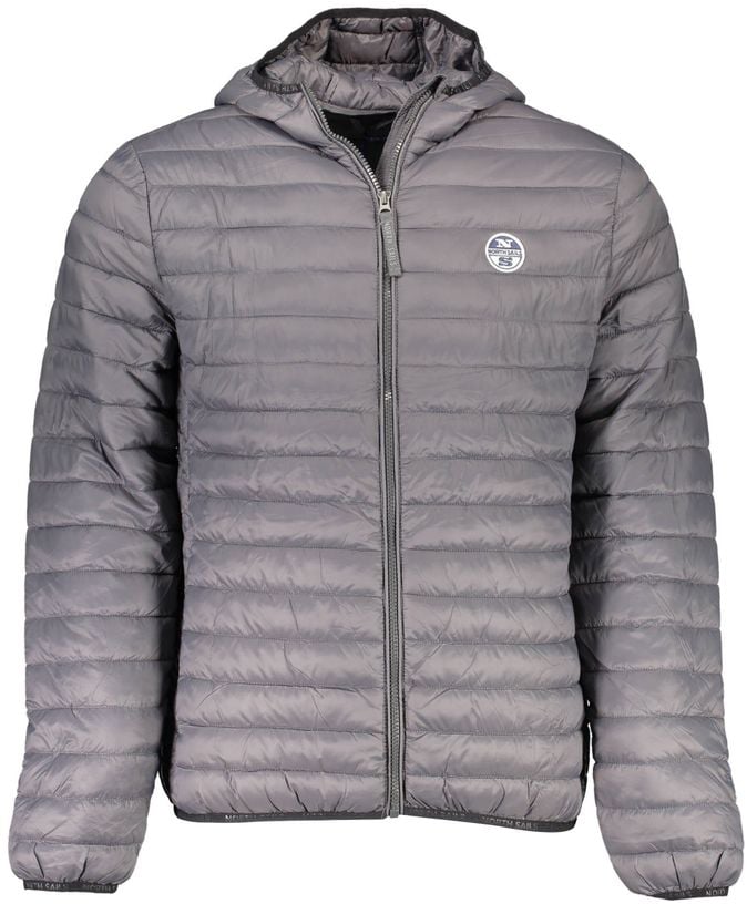 North Sails North Sails Grigio Polyamide Men's Jacket Grijs