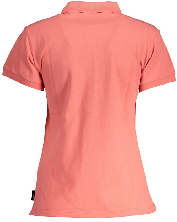 North Sails North Sails Pink Organic Cotton Women Polo Roze