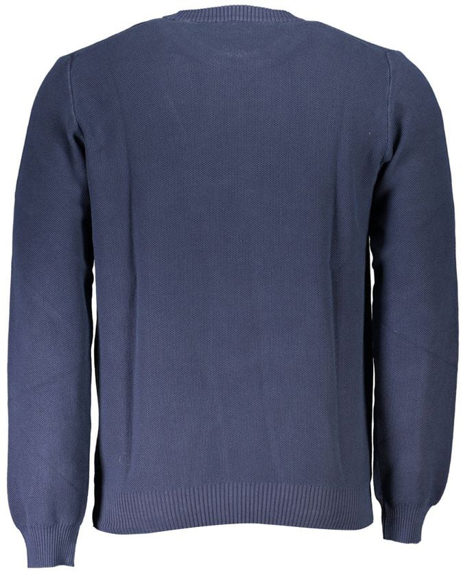 North Sails North Sails Blue Organic Cotton Men's Sweater Blauw