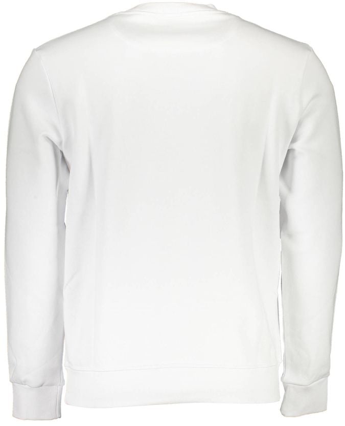 North Sails North Sails White Cotton Men Sweatshirt Wit