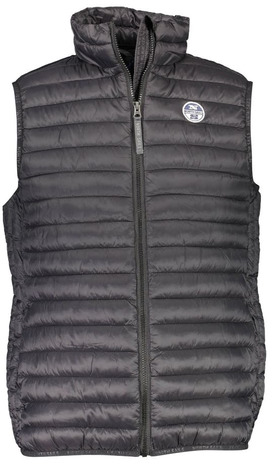 North Sails Black Polyamide Men's Vest Zwart