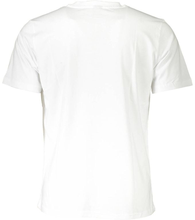 North Sails North Sails Bianco Cotton Mens T-Shirt Wit