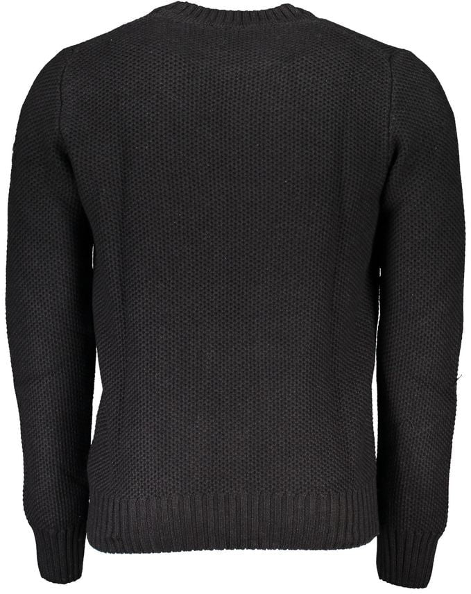 North Sails Grigio Cotton Men Sweater Grijs