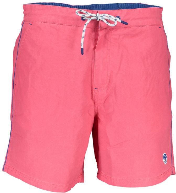 North Sails North Sails Rosa Polyester Men's Swim Trunk Roze