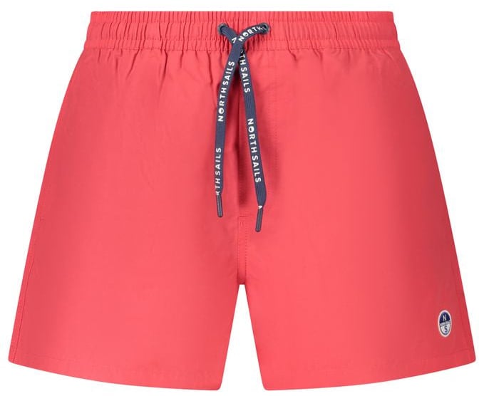 North Sails Red Nylon Men's Swim Boxer Rood