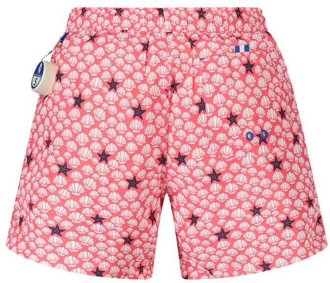 North Sails North Sails Rosso Polyester Men Swim Trunk Rood