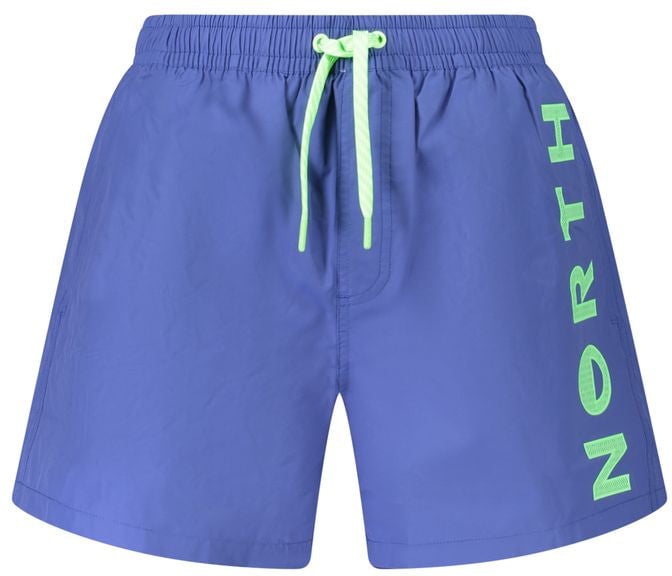 North Sails North Sails Blue Nylon Men's Swim Trunk Blauw