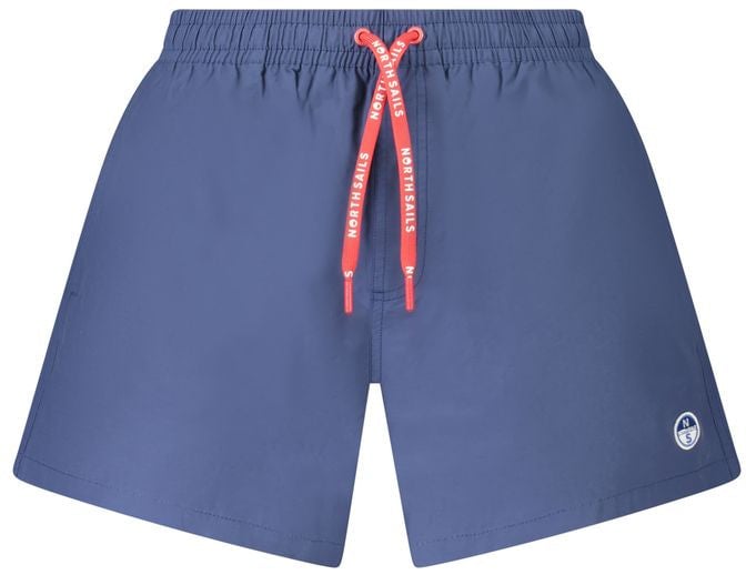 North Sails Blue Nylon Men's Swim Boxer Blauw