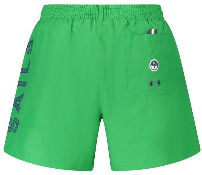 North Sails Verde Nylon Men's Swim Boxer Groen
