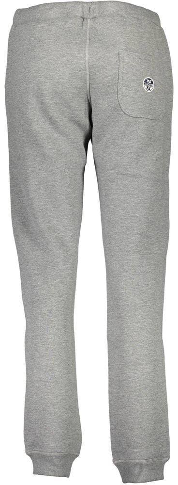 North Sails Grigio Cotton Women's Track Pant Grijs