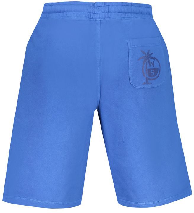 North Sails Blue Cotton Men's Sweatpants Blauw