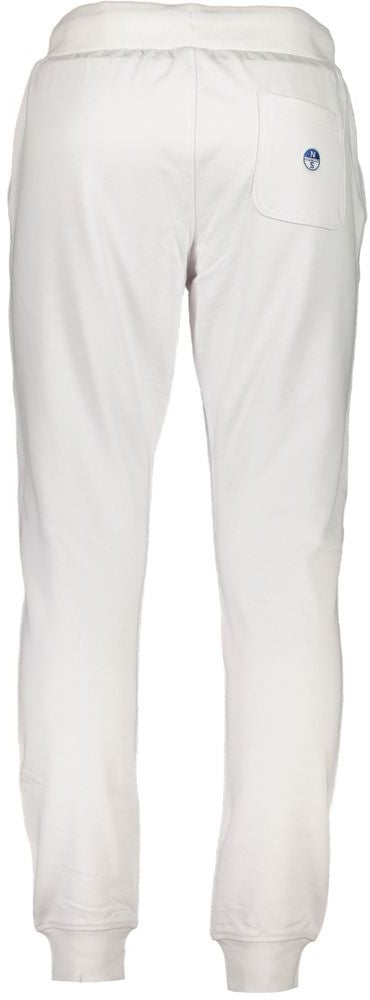 North Sails White Cotton Men's Sport Trouser Wit