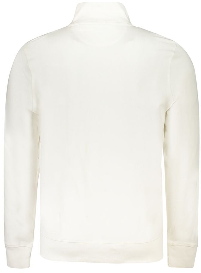 North Sails White Cotton Men's Sweatshirt Wit