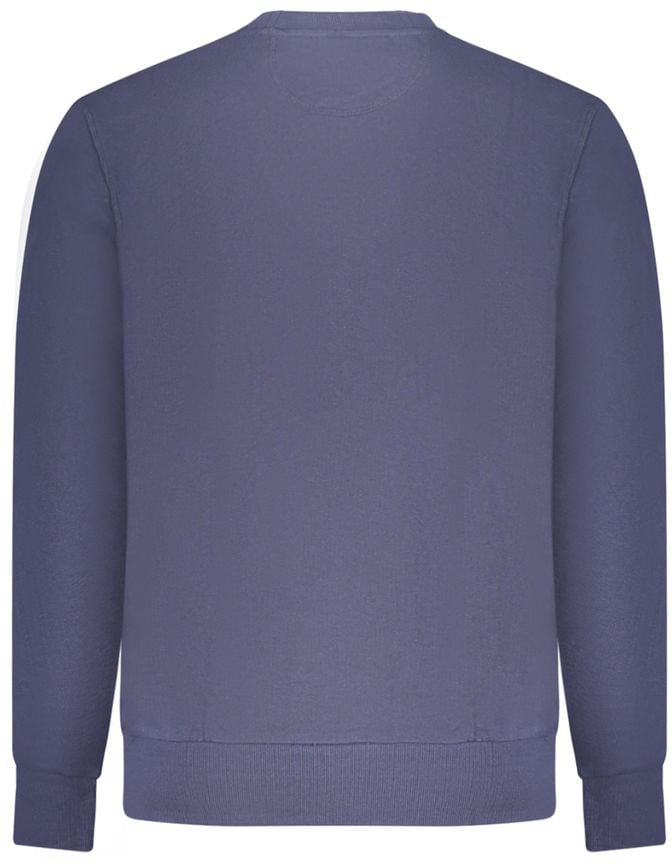 North Sails North Sails Blue Cotton Men's Sweatshirt Blauw