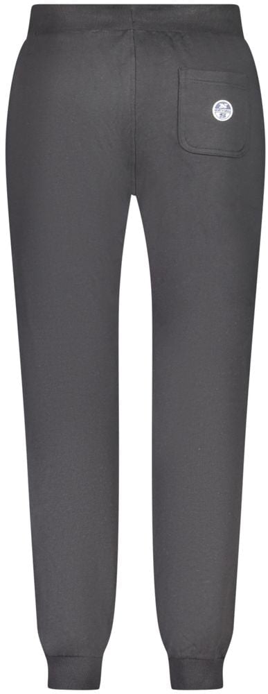 North Sails Nero Cotton Men's Sport Trouser Zwart