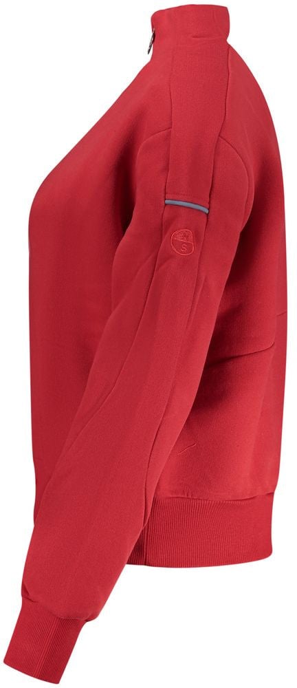 North Sails North Sails Red Cotton Women Sweatshirt Rood