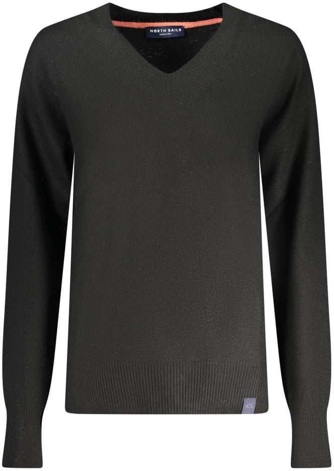 North Sails North Sails Black Polyamide Women's Sweater Zwart
