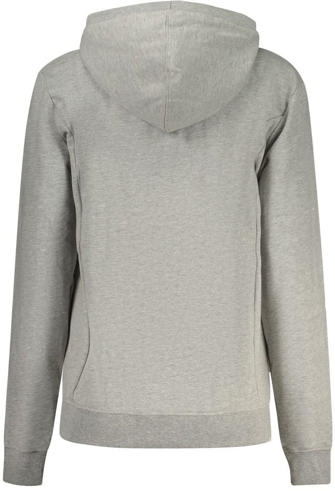 North Sails Grigio Cotton Women Hoodie Grijs