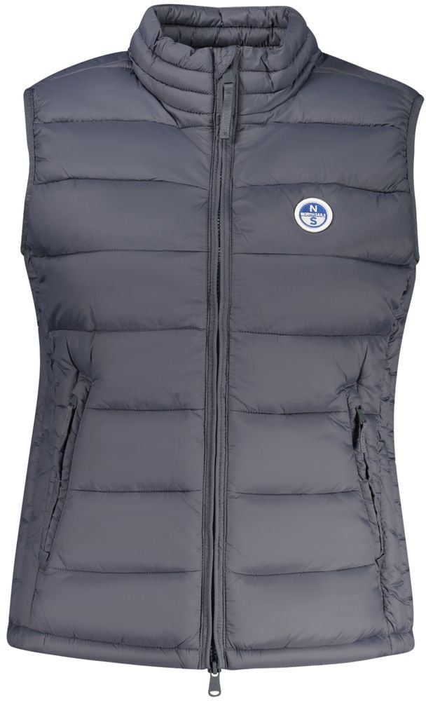 North Sails Grigio Polyester Woman Jacket Grijs