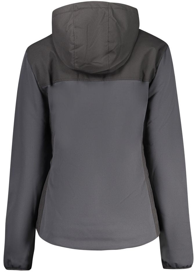 North Sails Black Polyester Women Jacket Zwart
