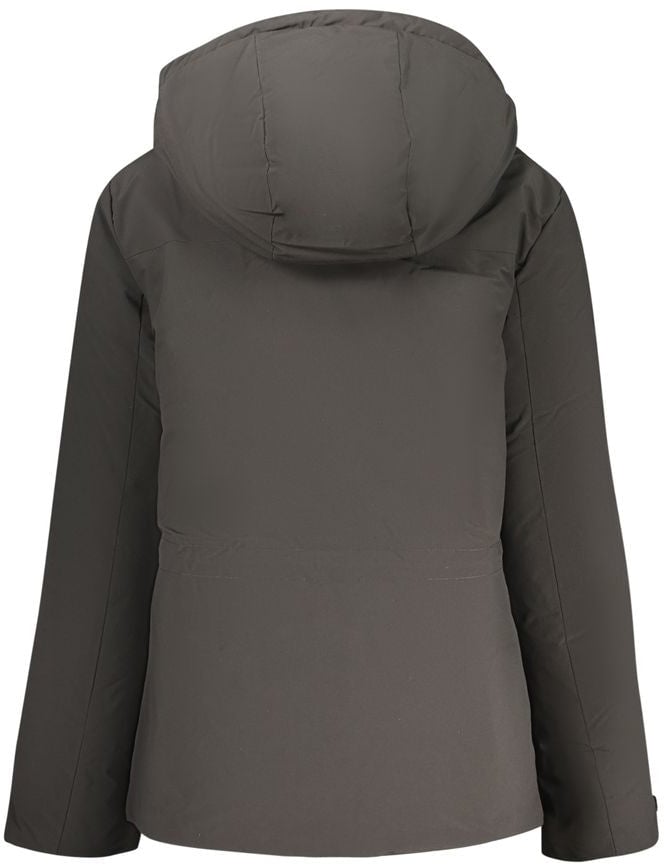 North Sails Black Polyester Women Jacket Zwart