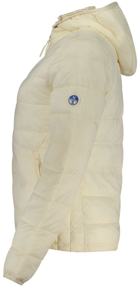 North Sails White Polyester Women's Jacket Wit