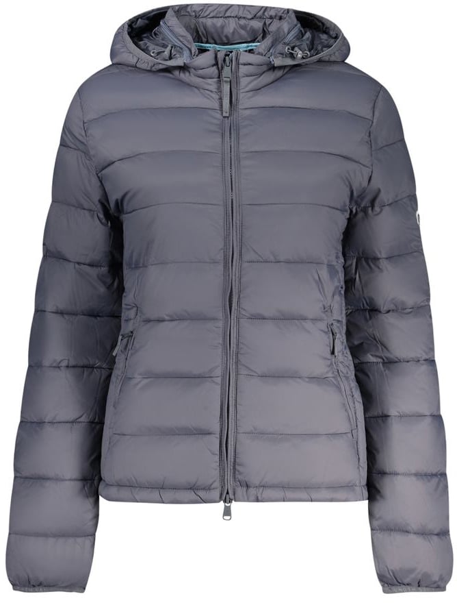 North Sails Grigio Polyester Women's Jacket Grijs