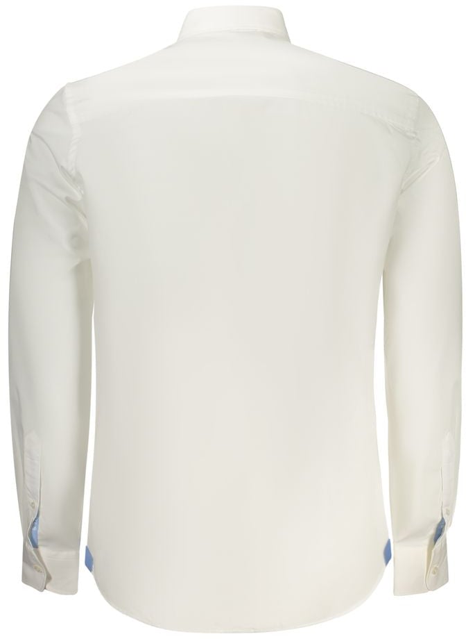 North Sails White Cotton Men's Shirt Wit