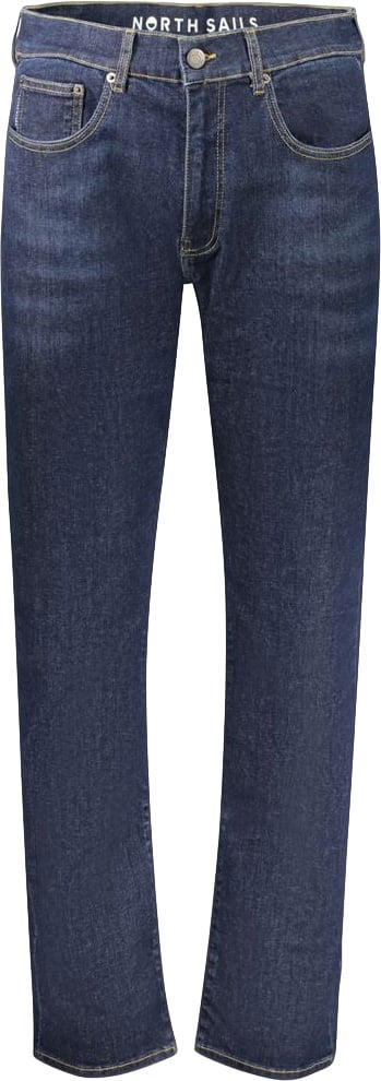 North Sails Blu Cotton Men Jeans Blauw