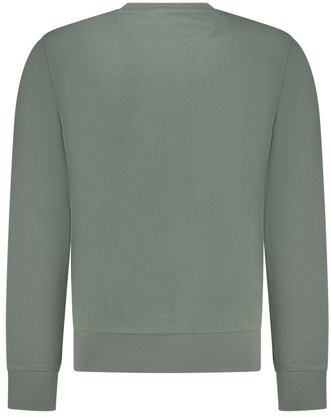 North Sails Verde Cotton Men Sweatshirt Groen