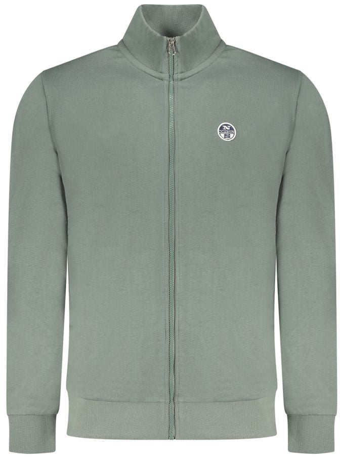 North Sails Verde Cotton Men Sweatshirt Groen