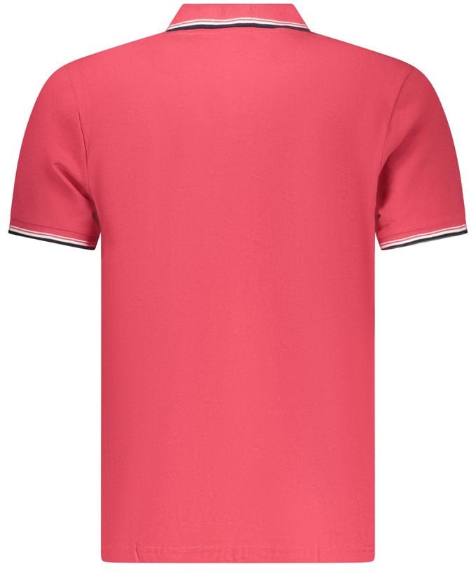 North Sails North Sails Red Cotton Men Polo Rood