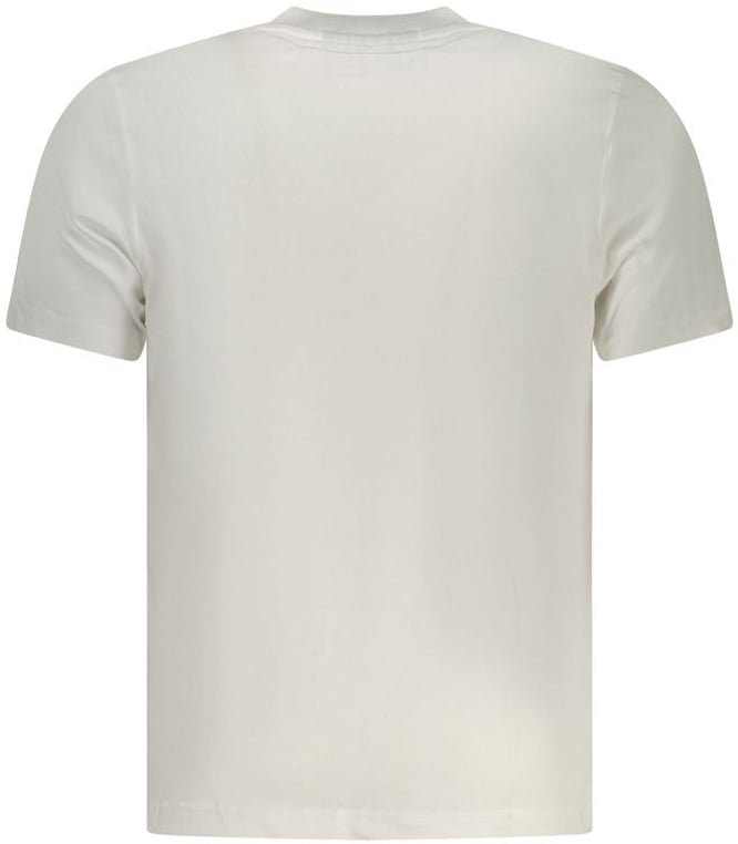 North Sails North Sails Bianco Cotton Men T-Shirt Wit