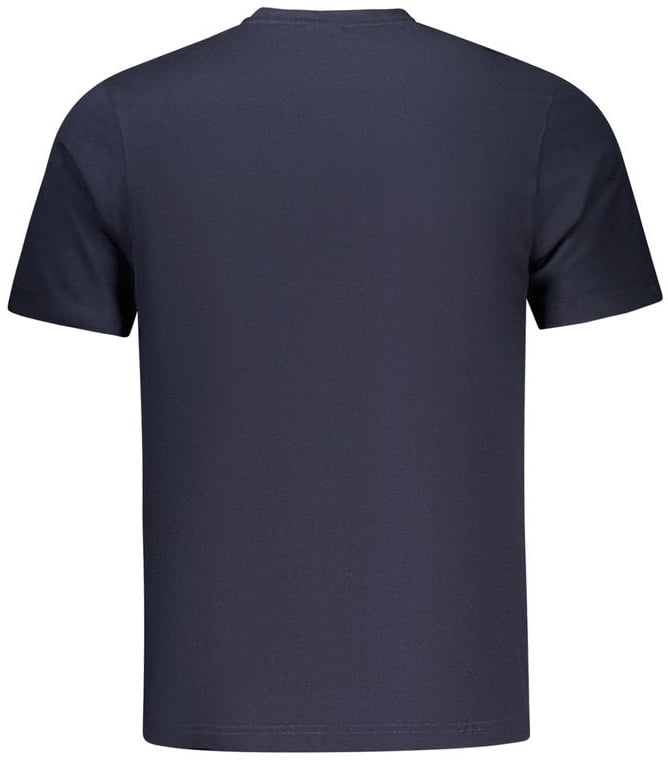 North Sails Blue Cotton Men T-Shirt Bruin